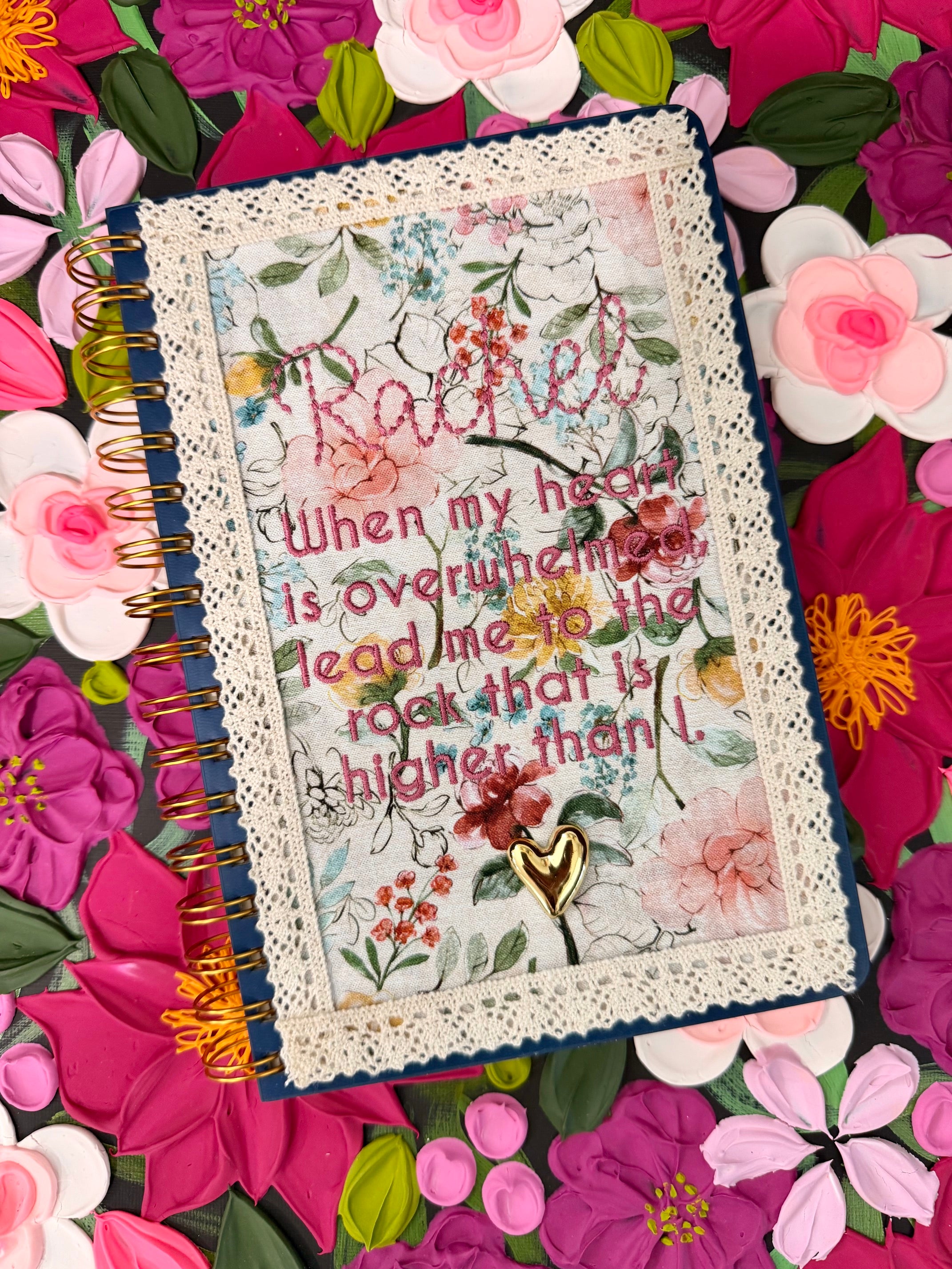 Embroidered Personalized Prayer Journal